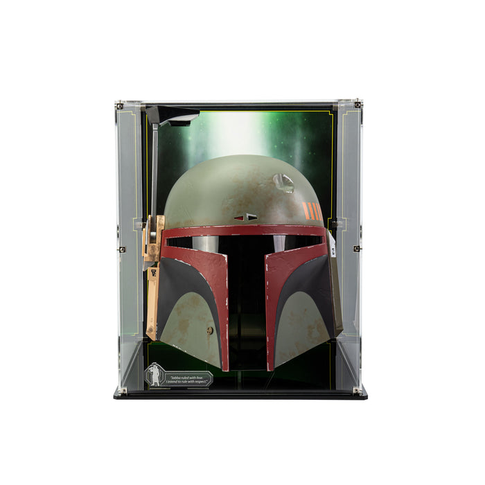 Display case for Star Wars™ Black Series Boba Fett Helmet (Re-Armoured)