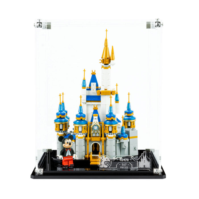 Clear Display Case for LEGO® Mini Disney Castle (40478)