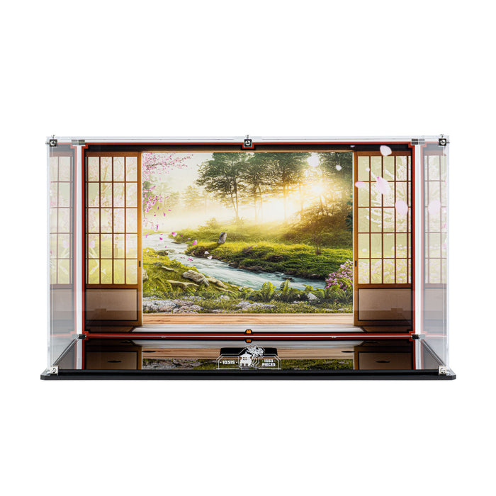 Display case for LEGO® Icons: Tranquil Garden (10315)