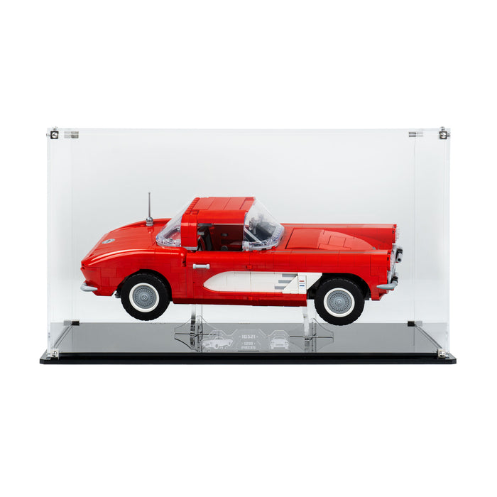 Clear display case for LEGO® Icons Corvette (10321)