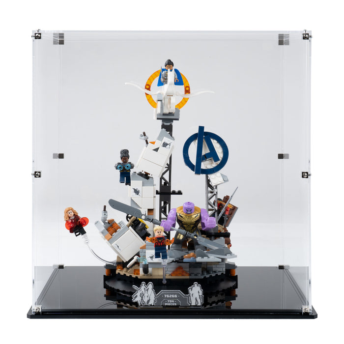 Clear display case for LEGO® Marvel Endgame Final Battle (76266)
