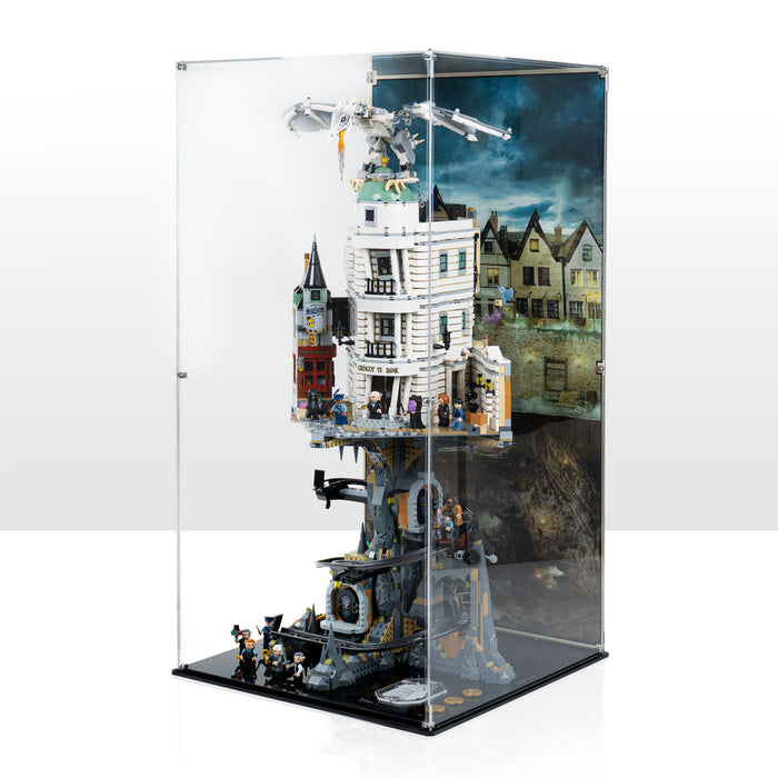 Display case for LEGO® Harry Potter: Gringotts™ Wizarding Bank – Collectors' Edition (76417)
