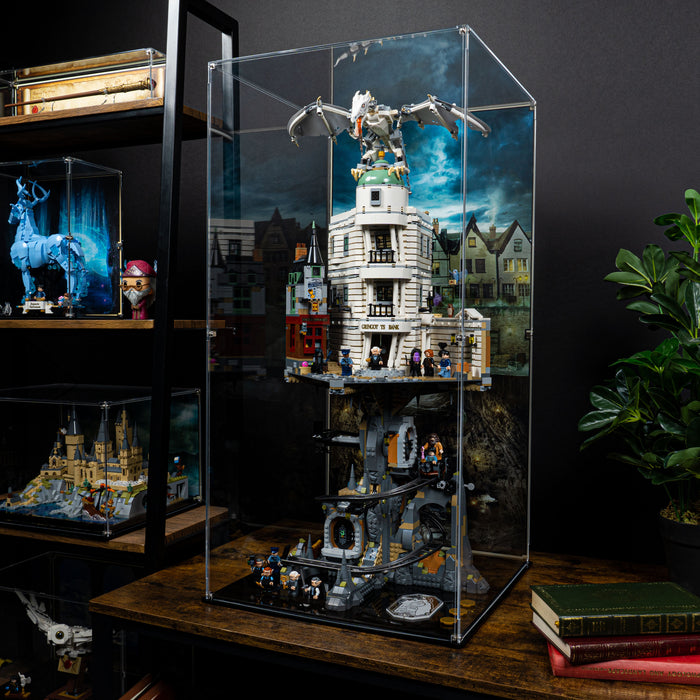 Display case for LEGO® Harry Potter: Gringotts™ Wizarding Bank – Collectors' Edition (76417)