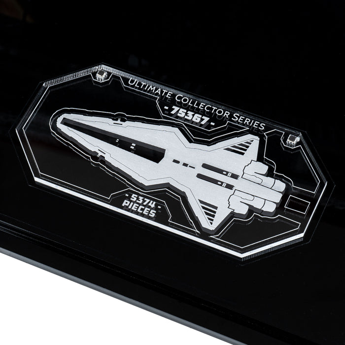 Display case for LEGO® Star Wars™ Venator-Class Republic Attack Cruiser (75367)