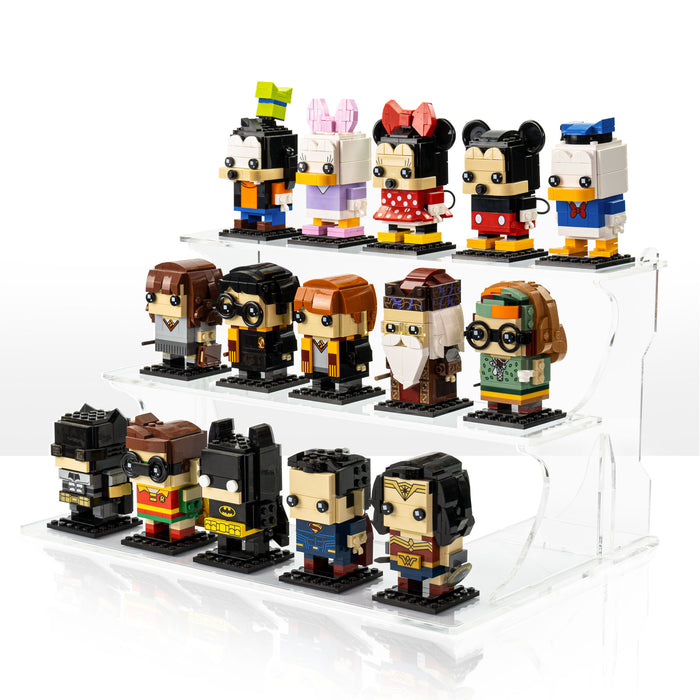 Display podium for LEGO® Brickheadz for IKEA® Billy Bookcase