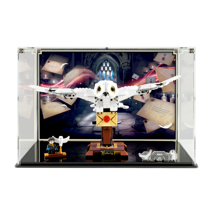 Display case for LEGO® Harry Potter: Hedwig (75979)