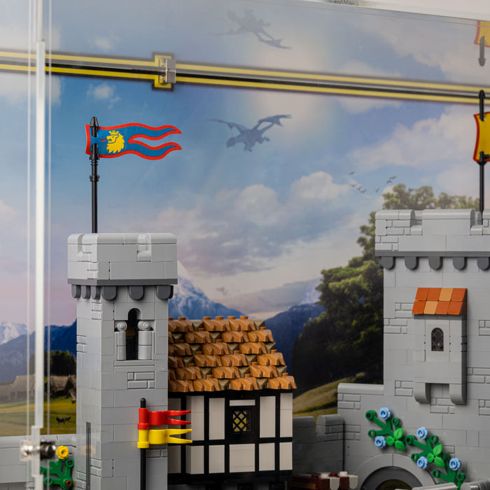 Display case for LEGO® Lion Knights' Castle (10305)