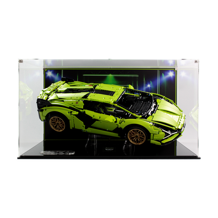 Display case for LEGO® Technic: Lamborghini Sián (42115)