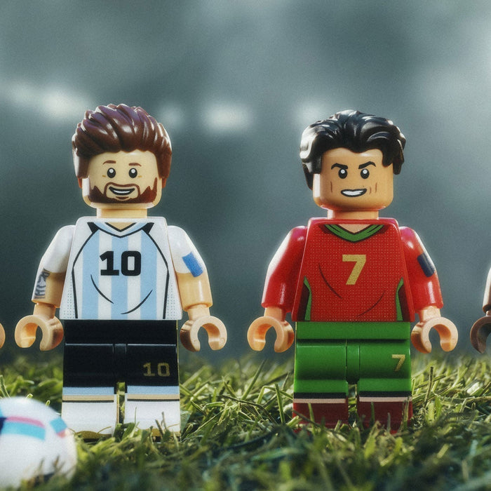 LEGO® Editions Football Sets Revealed: Messi, Ronaldo, Mbappé & Vini Jr. (43011, 43012, 43013, 43015, 43016, 43018, 43027)