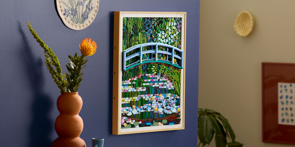 LEGO® Art Claude Monet – Bridge over a Pond of Water Lilies (31220