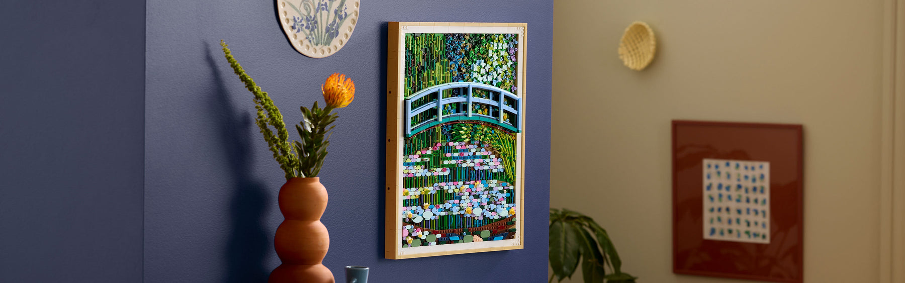 LEGO® Art Claude Monet – Bridge over a Pond of Water Lilies (31220) Revealed