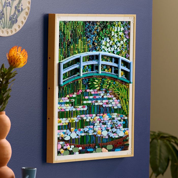 LEGO® Art Claude Monet – Bridge over a Pond of Water Lilies (31220) Revealed