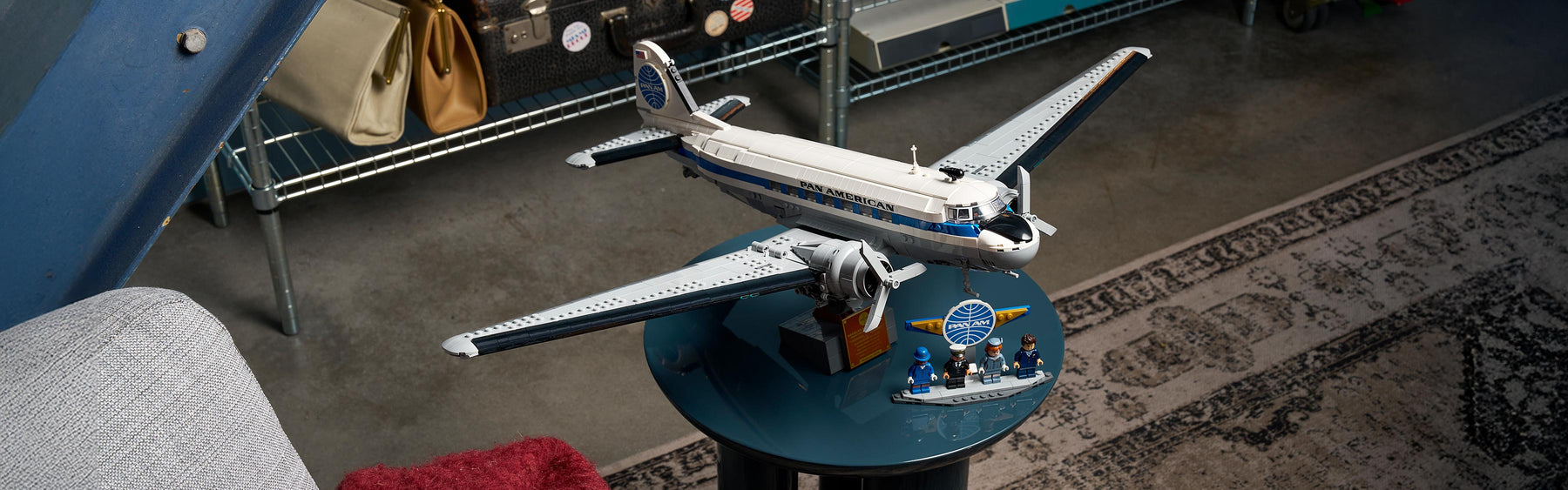 LEGO® Icons Douglas™ DC-3 Pan Am® Airliner (11378): A Classic Aviation Icon in Brick Form