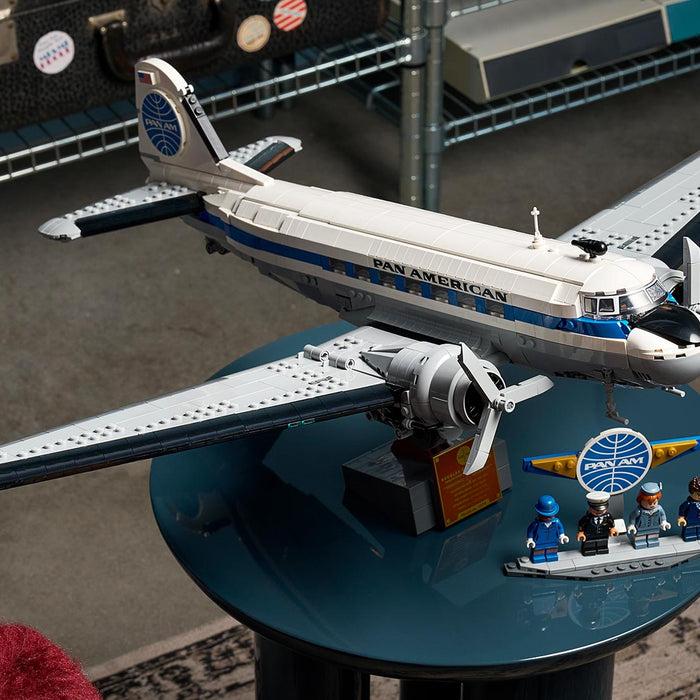 LEGO® Icons Douglas™ DC-3 Pan Am® Airliner (11378): A Classic Aviation Icon in Brick Form