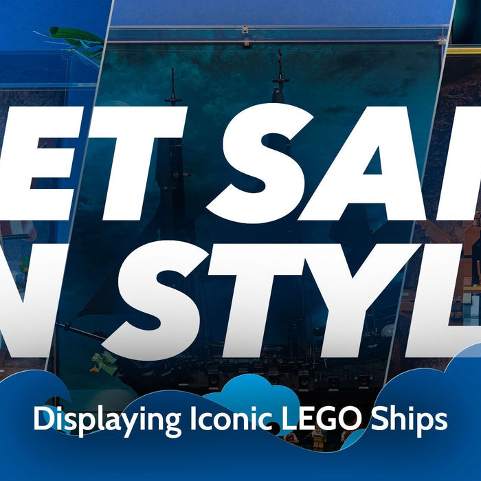 Set Sail in Style: Displaying Iconic LEGO Ships