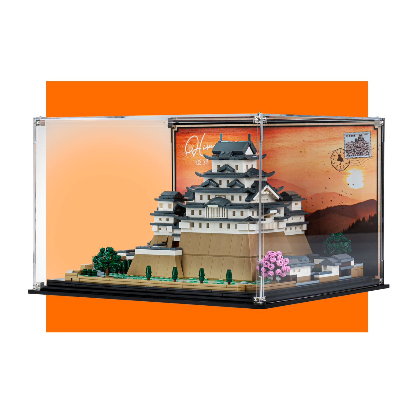 Display cases for LEGO® Architecture