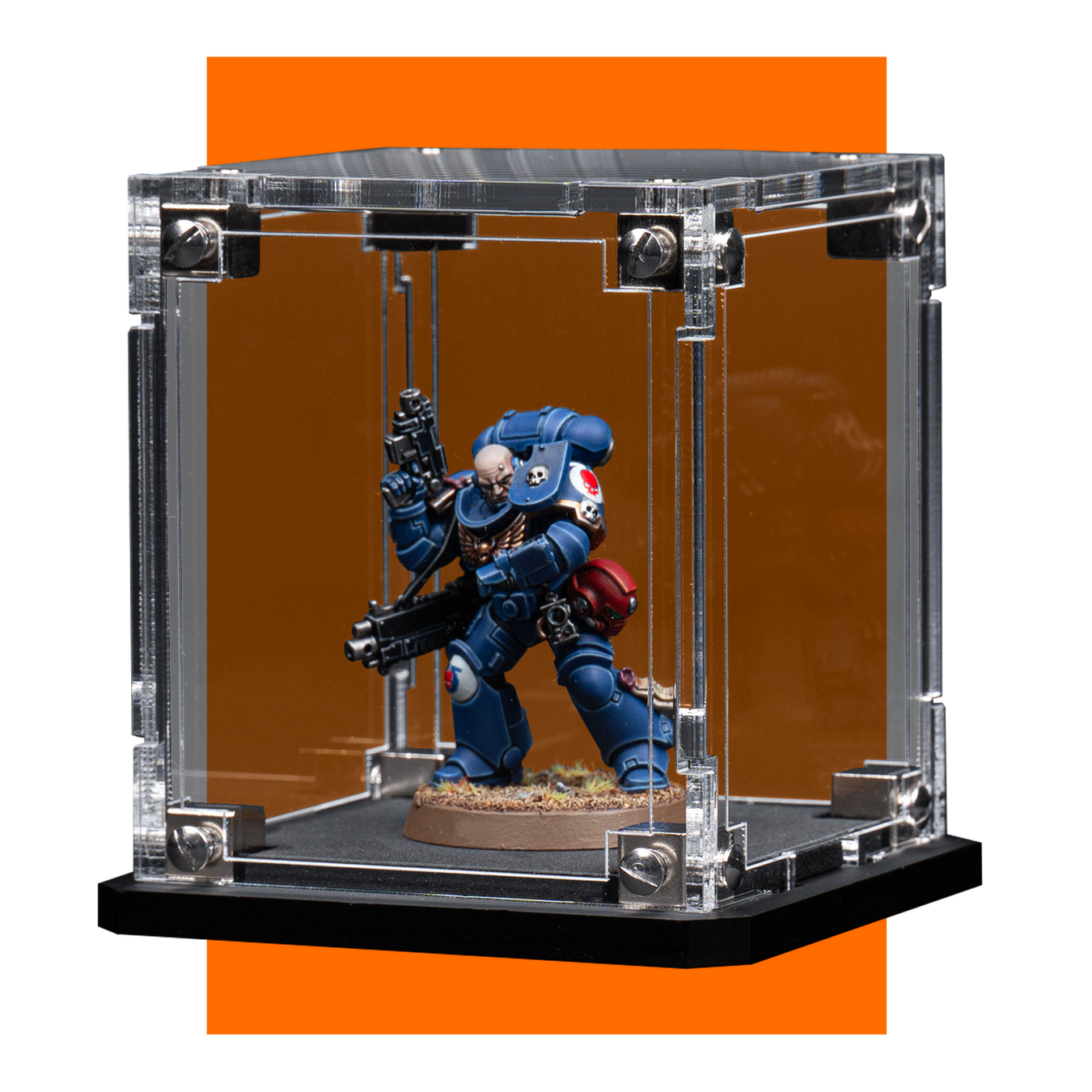 Clear Display Cases for Warhammer Miniatures