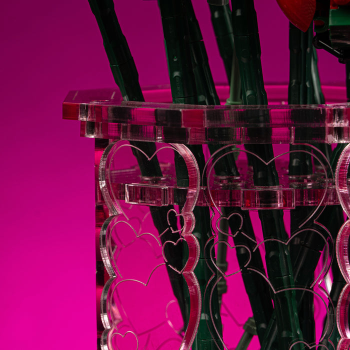 Limited Edition Valentine’s Day Vase for LEGO® Botanical Flowers