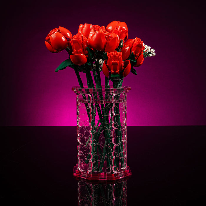 Limited Edition Valentine’s Day Vase for LEGO® Botanical Flowers