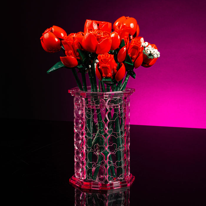 Limited Edition Valentine’s Day Vase for LEGO® Botanical Flowers