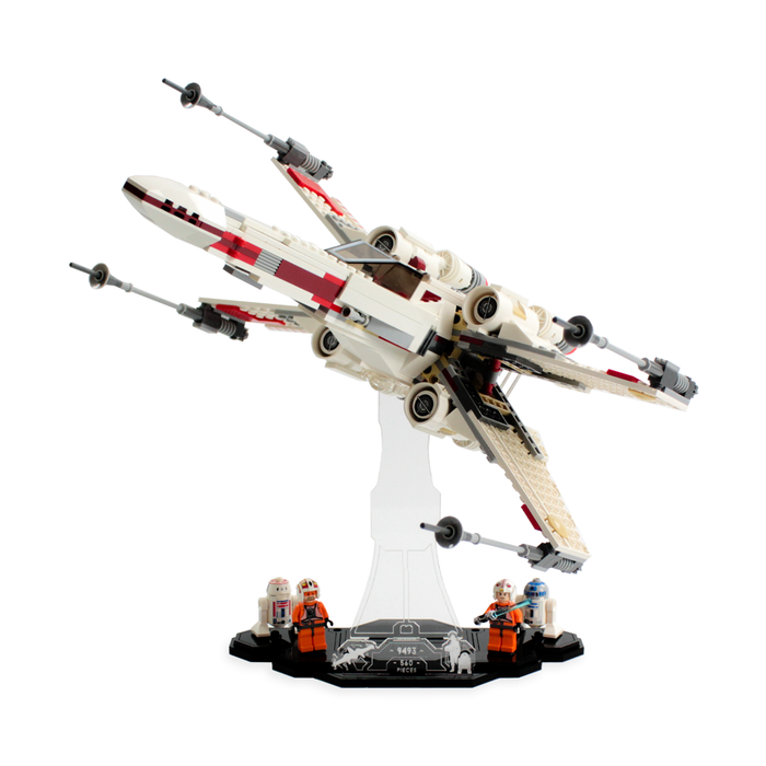 Display stand for LEGO® Star Wars™ X-Wing Starfighter (9493)
