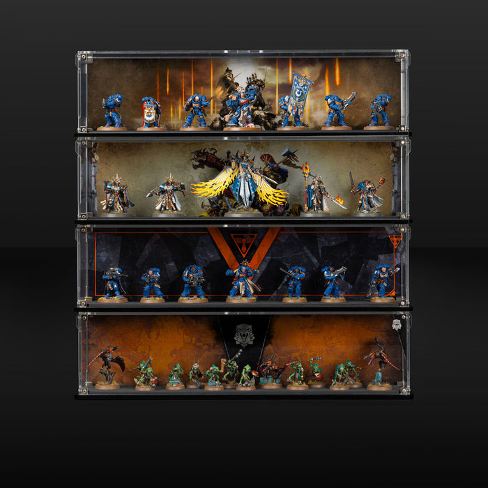 warhammer aufbewahrung Stackable Display Case for Warhammer Age of Sigmar — Wicked Brick