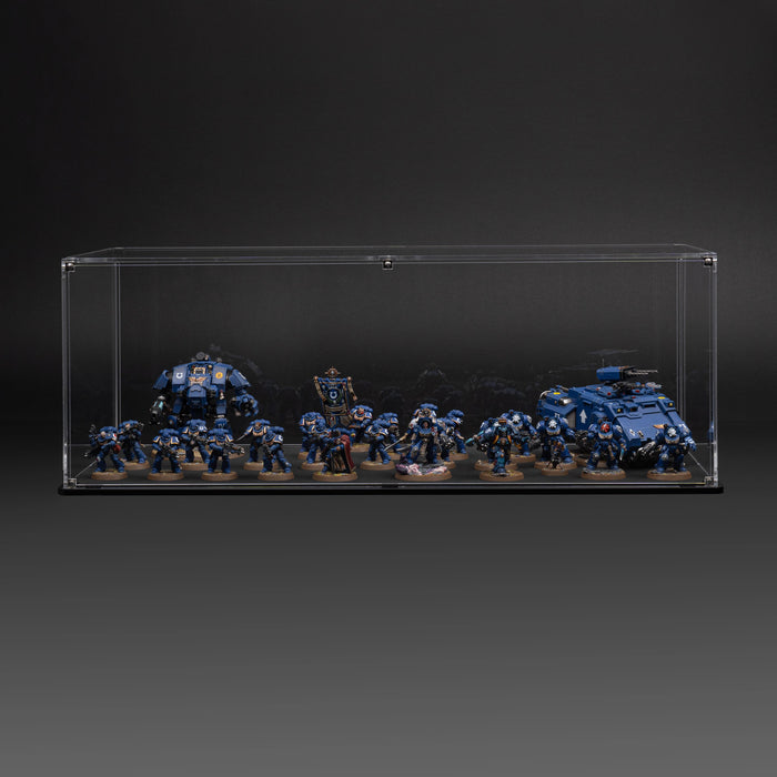 Display case for Warhammer Army with Clear Background