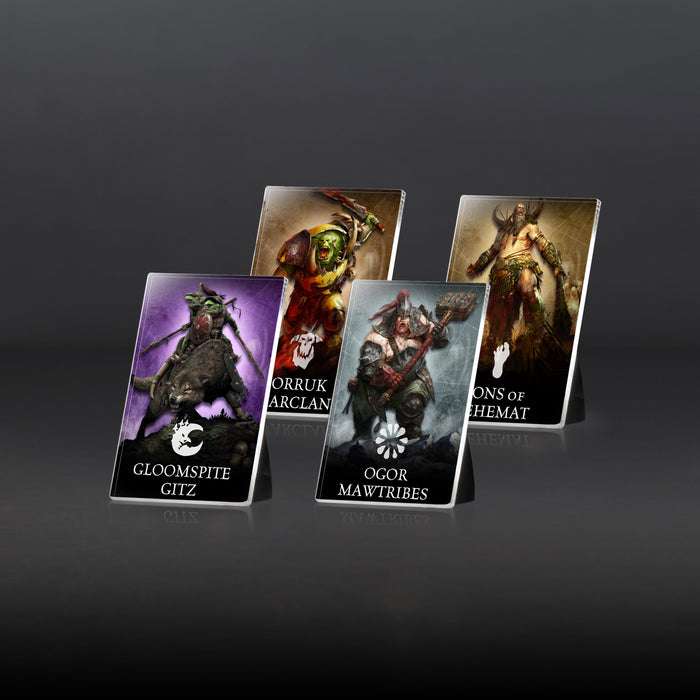 Plaques for Warhammer® Age of Sigmar Destruction