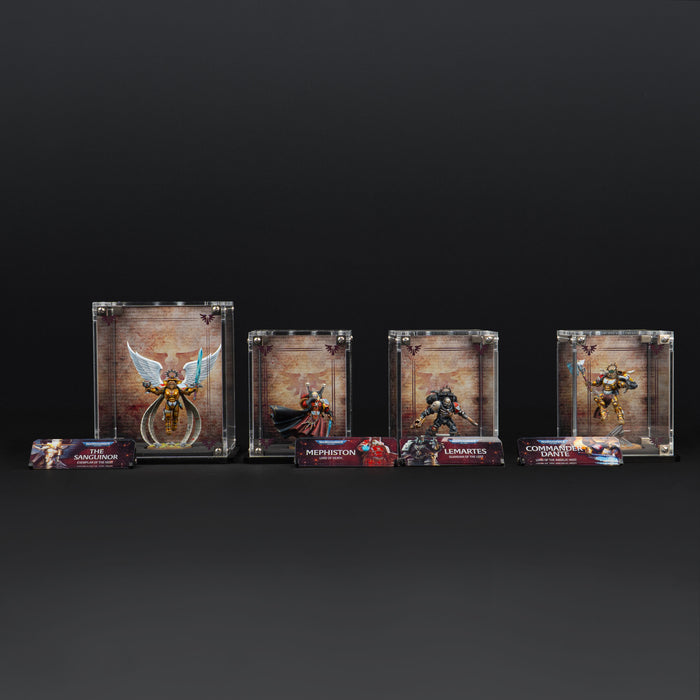 Display Cases for Warhammer® 40,000 Blood Angels Miniatures