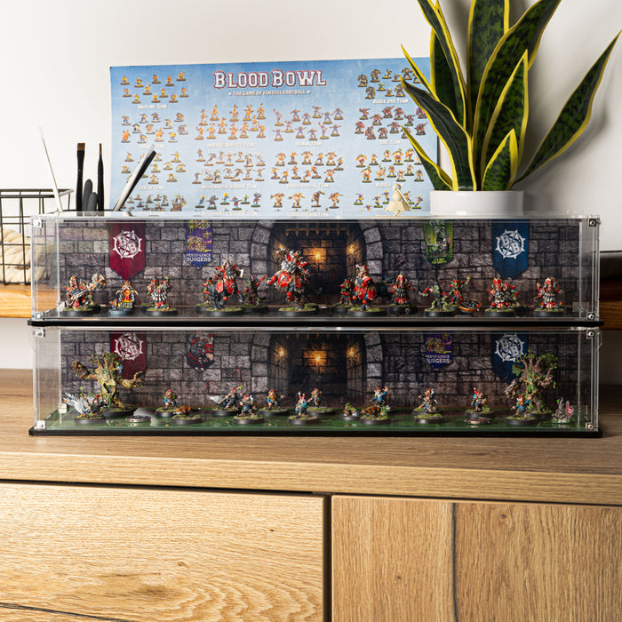 Stackable Display Case for Warhammer® Blood Bowl