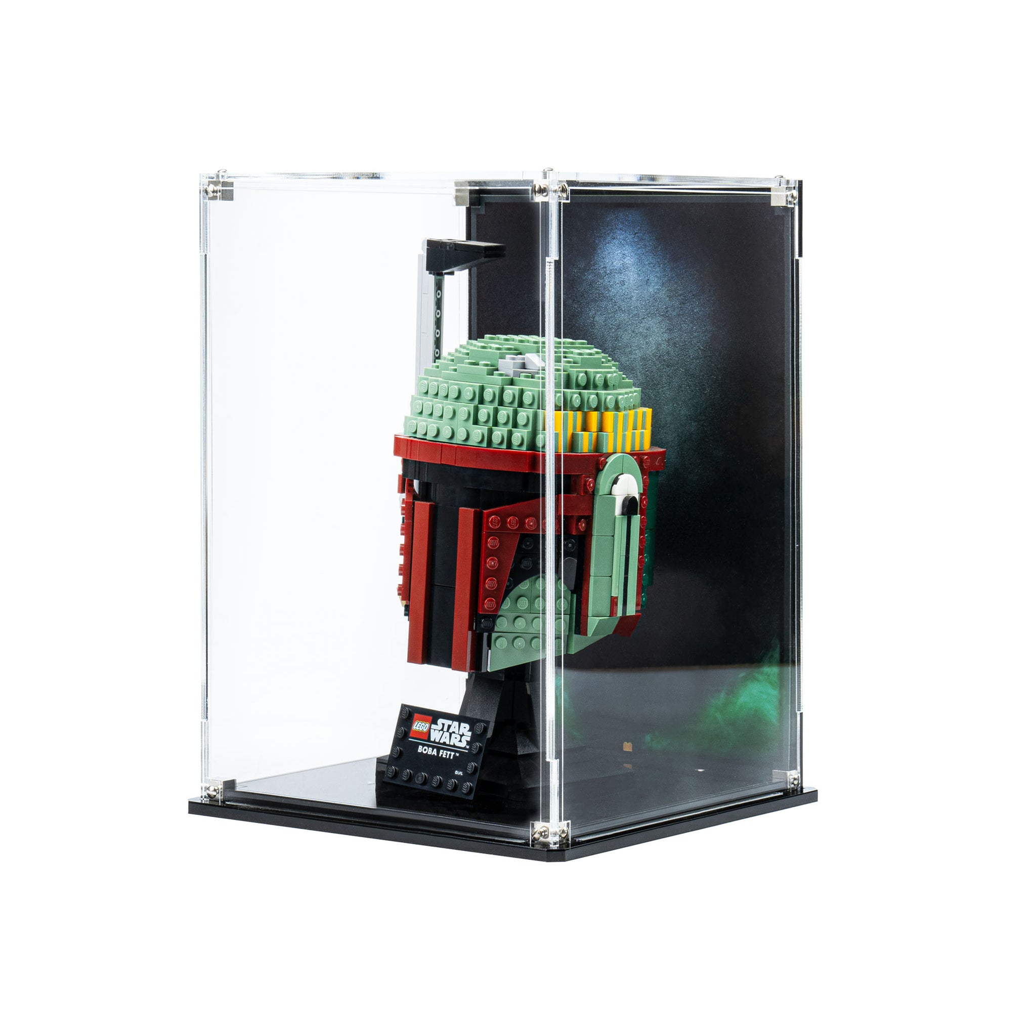 Display Case for LEGO® Star Wars™ Boba Fett Helmet (75277) — Wicked Brick