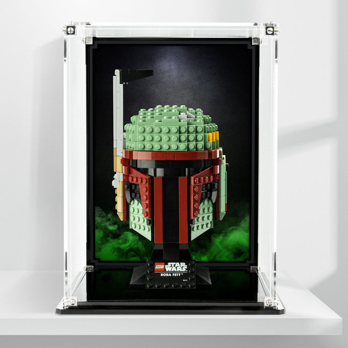 Display case for LEGO® Star Wars™ Boba Fett Helmet (75277)