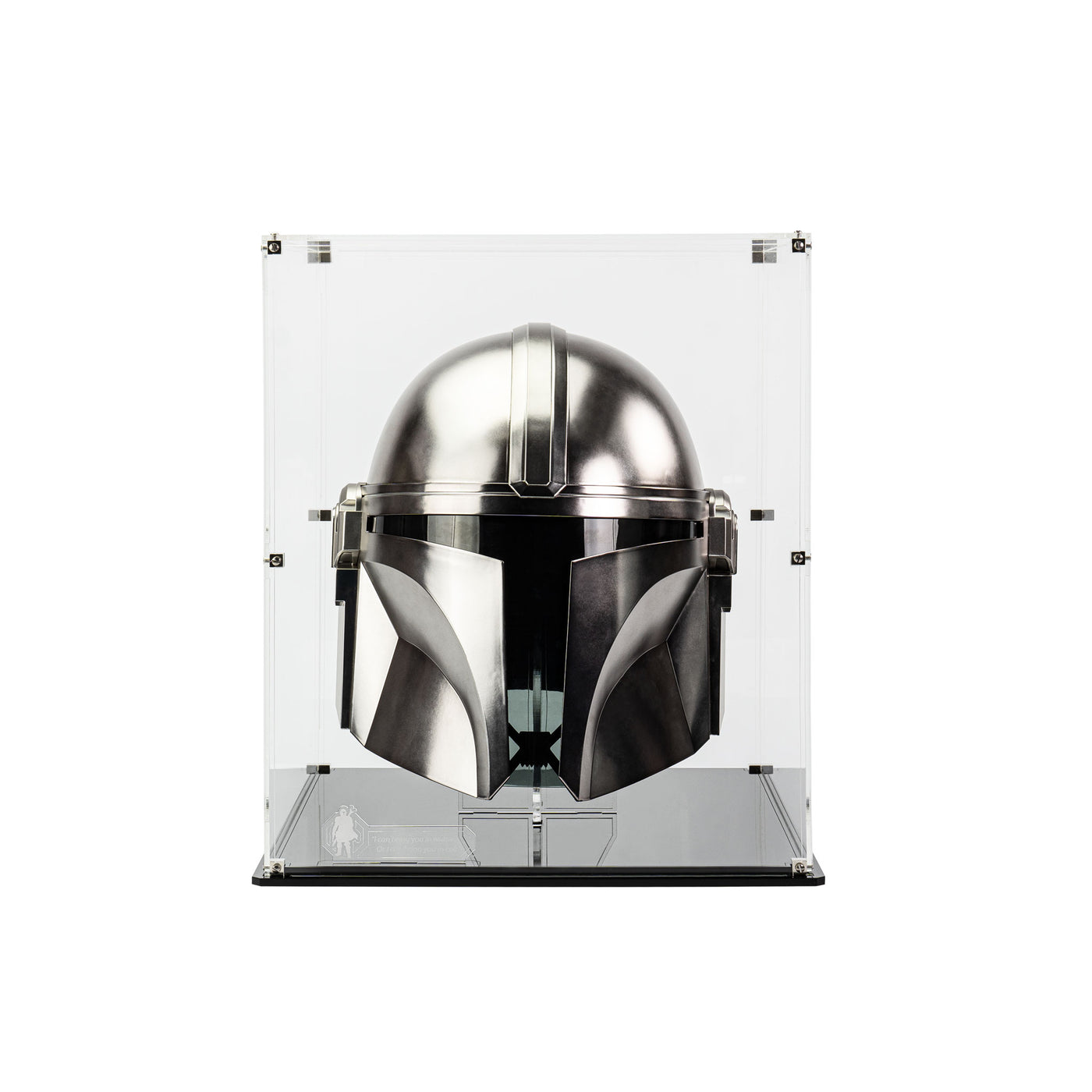 Display case for Star Wars™ Black Series Mandalorian Helmet — Wicked Brick