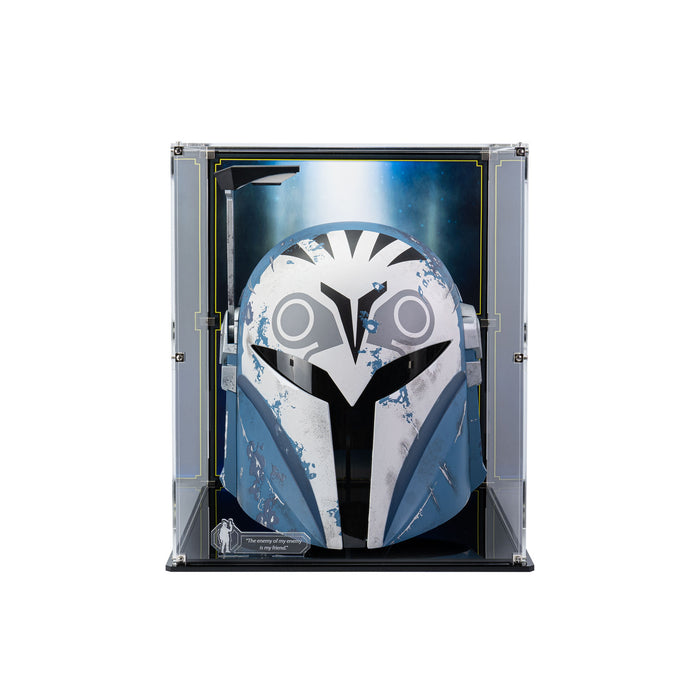 Display case for Star Wars™ Black Series Bo-Katan Kryze Helmet