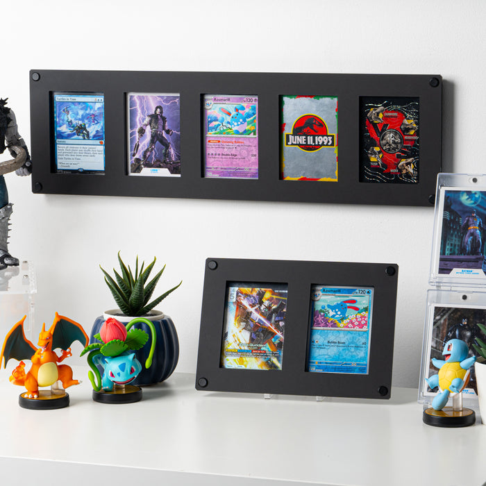 2-in-1 Display Frame for Trading Card Slabs