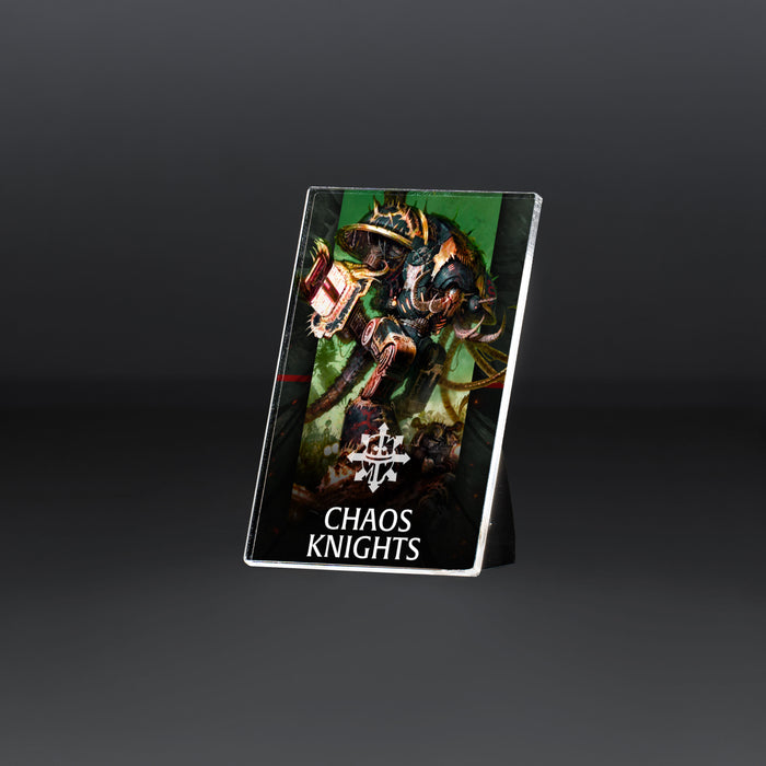 Plaques for Warhammer® 40,000 Armies of Chaos