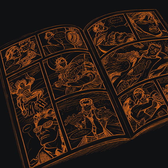 Displays for Comic Books
