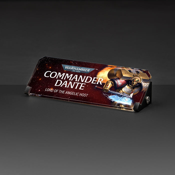 Plaques for Warhammer® 40,000 Blood Angels Miniatures