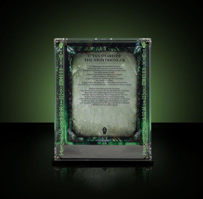 Limited Edition Display Cases for Warhammer® 40,000 Necrons