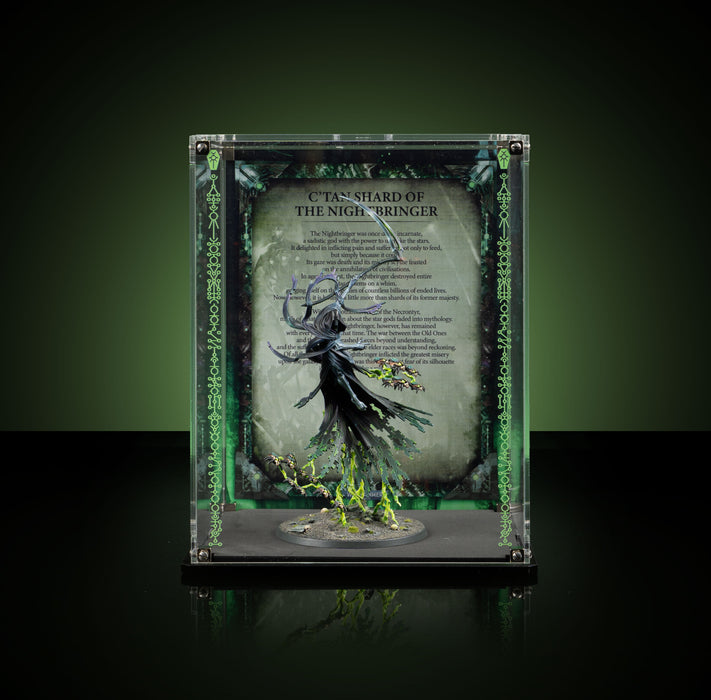 Limited Edition Display Cases for Warhammer® 40,000 Necrons