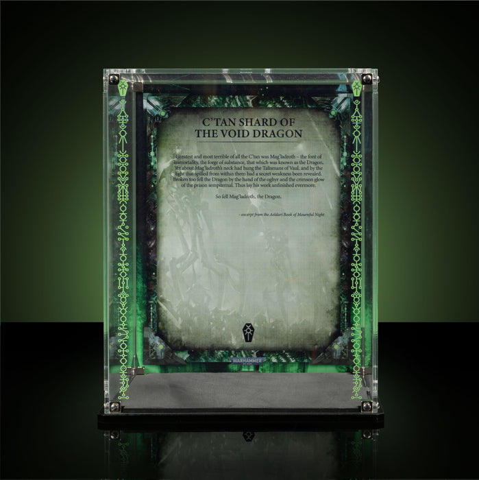 Limited Edition Display Cases for Warhammer® 40,000 Necrons