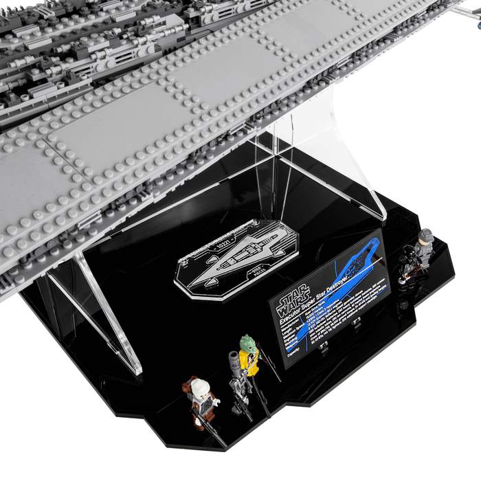 Display stands for LEGO Star Wars Super Star Destroyer 10221 Wicked Brick