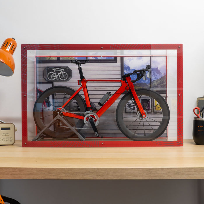 2-in-1 Display Case for LEGO® Icons: Road Bike (11380)