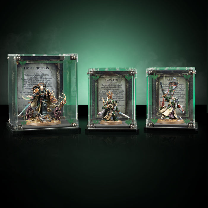 Limited Edition Display Cases for Warhammer® 40,000 Dark Angels Miniatures