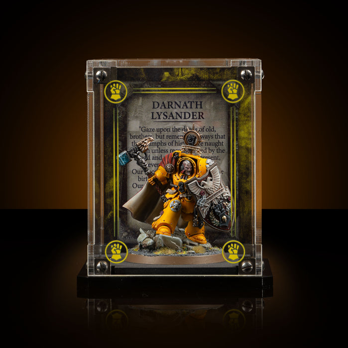 Limited Edition Display Cases for Warhammer® 40,000 Imperial Fists