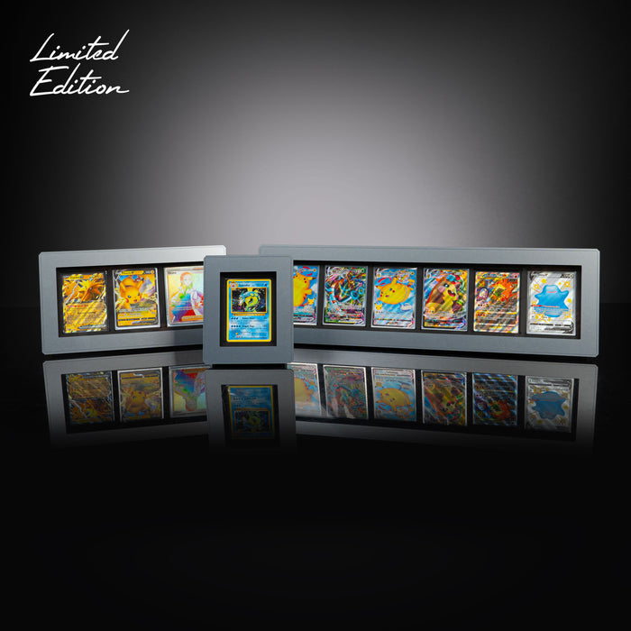 Limited Edition Silver Display Frame for Trading Cards