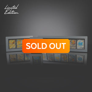 Limited Edition Silver Display Frame for Trading Cards