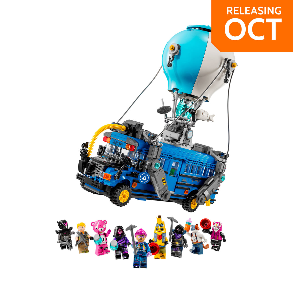 Display Stand for LEGO® Fortnite™: Battle Bus (77073) — Wicked Brick