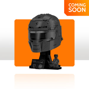 Display Case for LEGO® Editions: Scuderia Ferrari HP Lewis Hamilton Helmet (43022)