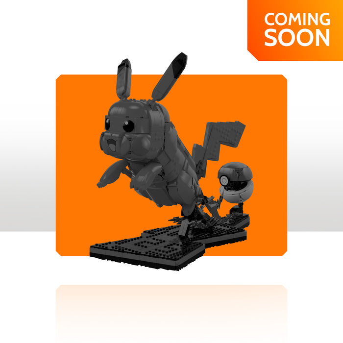 Display Case for LEGO® Pokémon™: Pikachu and Poké Ball (72152)